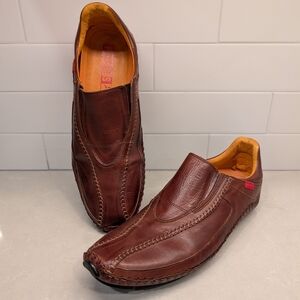 Men's Leather Pikolinos Moccasins with Elastic Closures